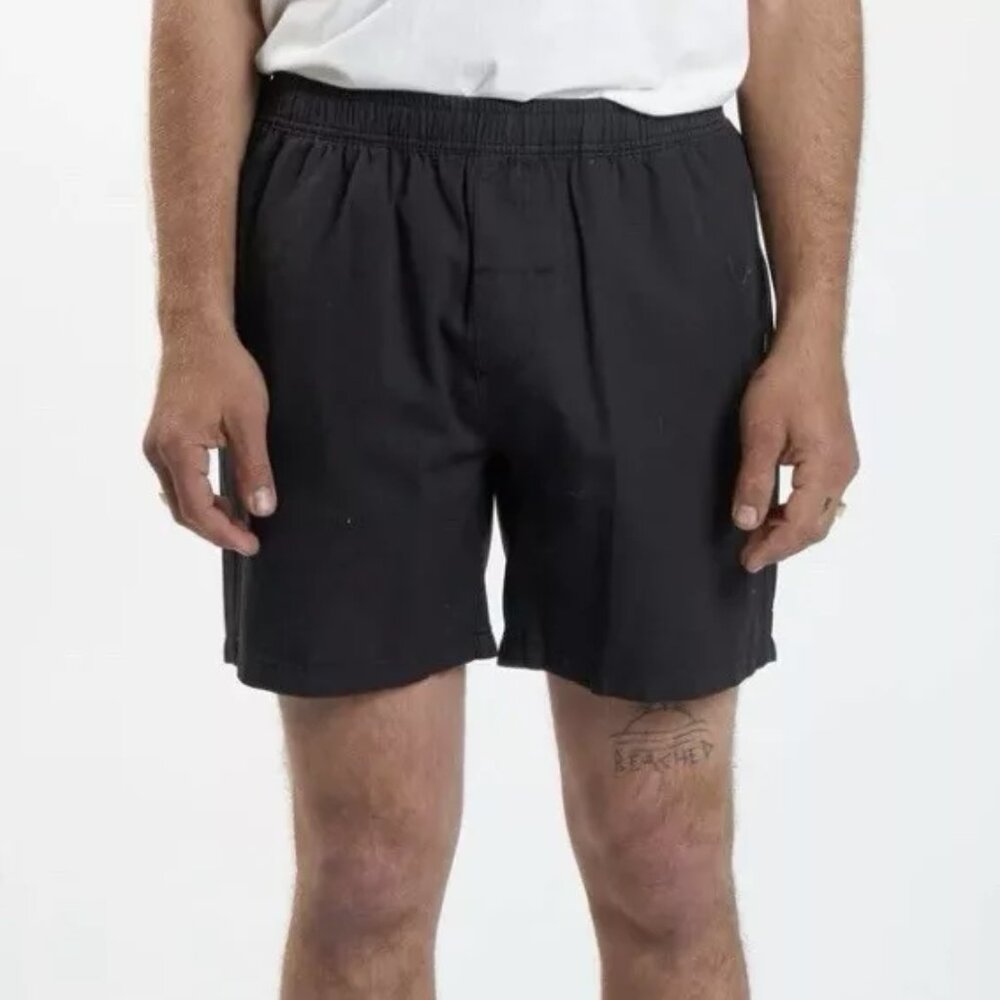 NWT - THRILLS WORK VOLLEY - Mens Shorts - Organic - Black - Size 36